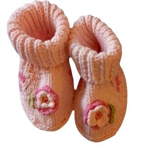 Hand Crocheted Baby Booties SKUK081